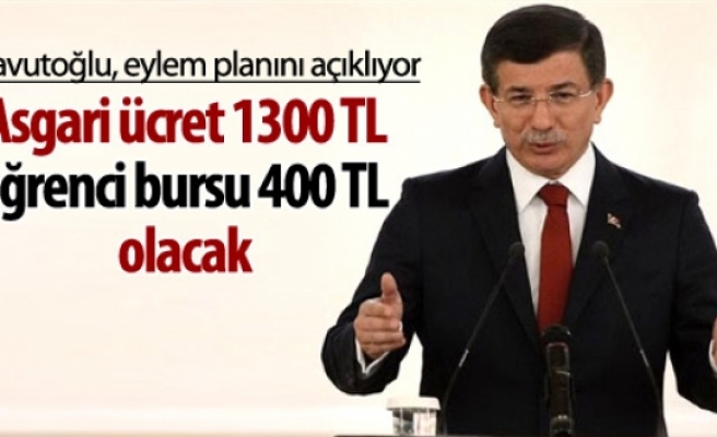 Davutoğlu, 64. Hükümet eylem planını açıklıyor