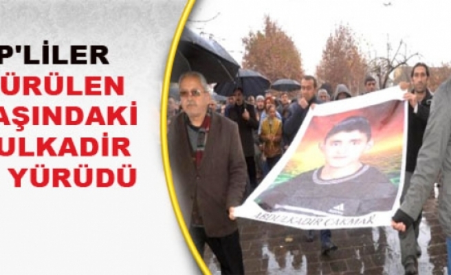 Dbp'liler Öldürülen 17 Yaşındaki Abdulkadir İçin Yürüdü