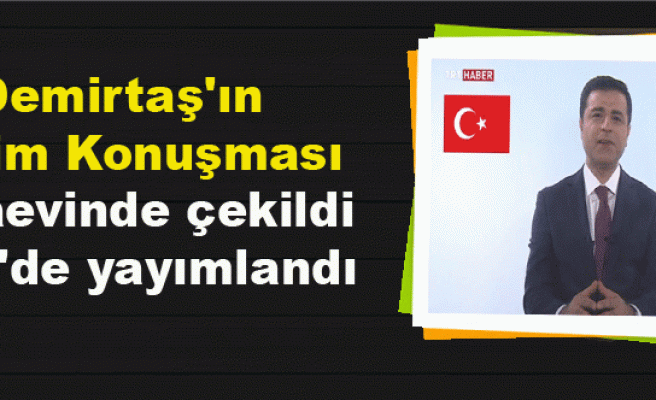 Demirtaş'ın SeçimKonuşması Cezaevinde çekildi TRT'de yayımlandı