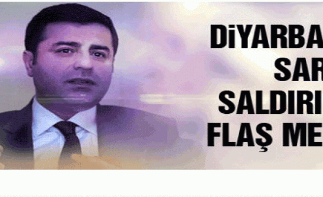 Demirtaş'tan öldürülen AK Parti'li için flaş mesaj!