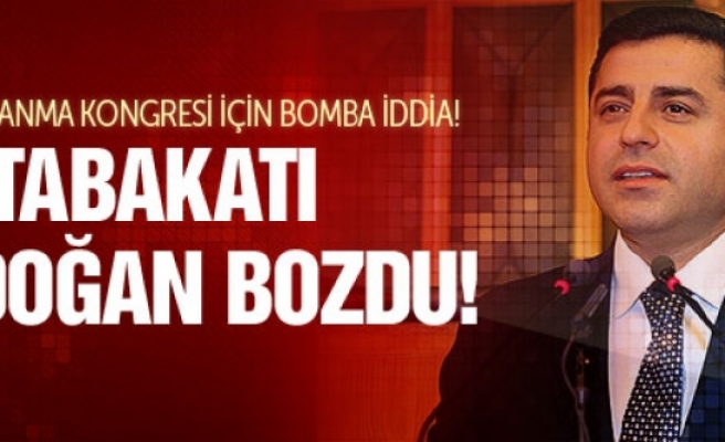 Demirtaş'tan silahsızlanma kongresi bombası!