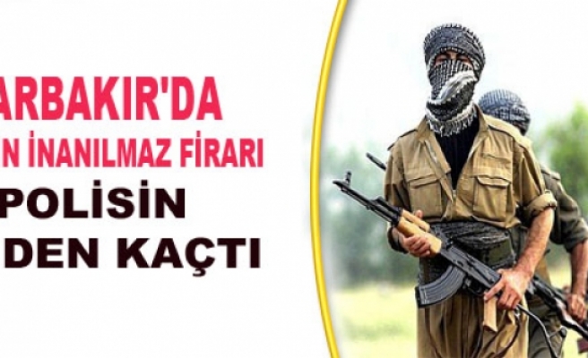 Diyabakır'da PKK'lının İnanılmaz Firarı, 4 Polisin Elinden Kaçtı