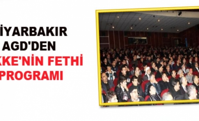 Diyarbakır AGD 'den Mekke'nin Fethi Programı