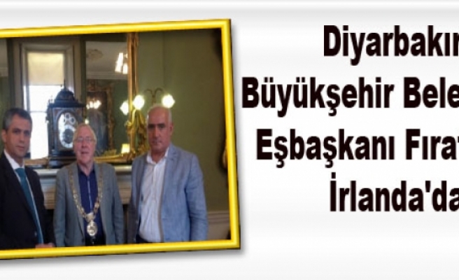 Diyarbakır Büyükşehir Belediyesi Eşbaşkanı Fırat Anlı İrlanda'da