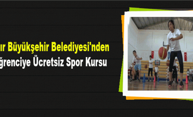 Diyarbakır Büyükşehir Belediyesi'nden 7 Bin Öğrenciye Ücretsiz Spor Kursu