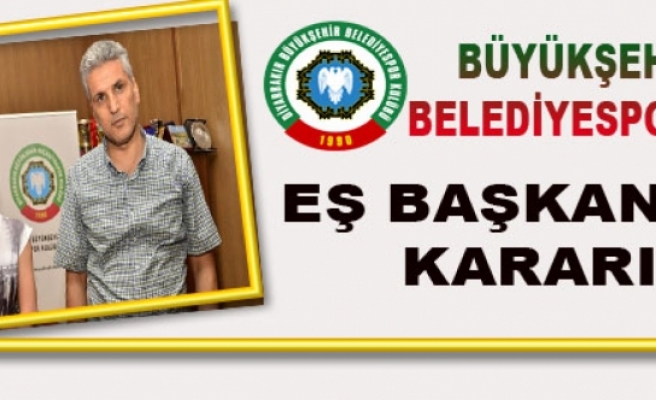 Diyarbakır Büyükşehir Belediyespor'da Eşbaşkanlık Kararı