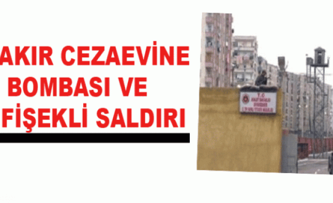 Diyarbakır Cezaevine Ses Bombası Ve Havai Fişekli Saldırı