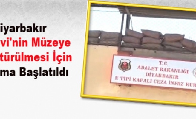 Diyarbakır Cezaevi'nin Müzeye Dönüştürülmesi İçin Çalışma Başlatıldı