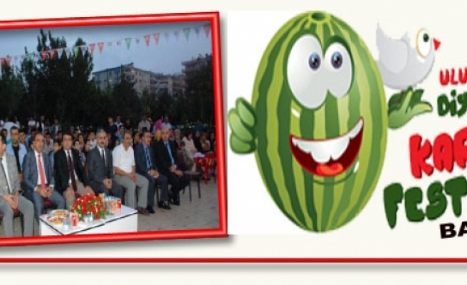 Diyarbakır Kültür ve Karpuz Festivali Başladı