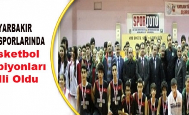 Diyarbakır Okul Sporlarında Basketbol Şampiyonları Belli Oldu