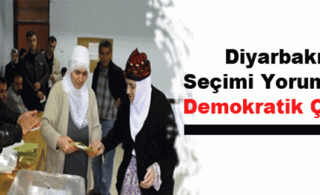 Diyarbakır Seçimi Yorumladı: Demokratik Çözüm