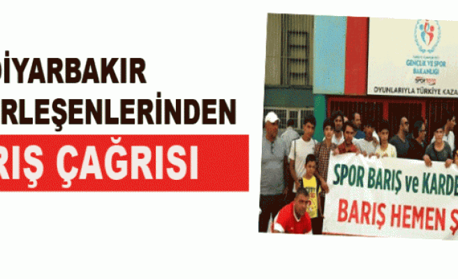 Diyarbakır Spor Bileşenlerinden Barış Çağrısı