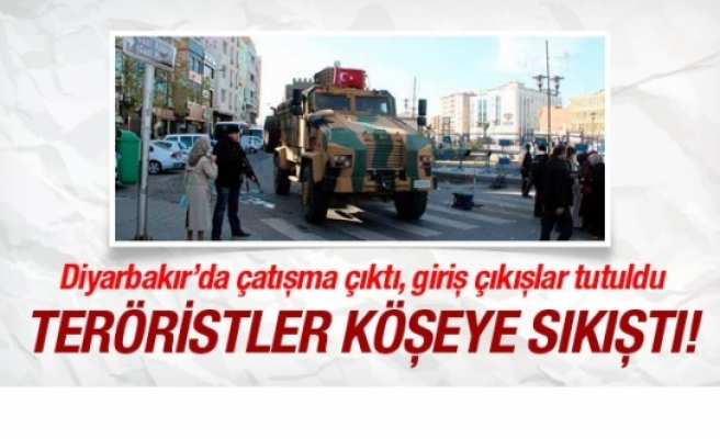Diyarbakır Sur'da PKK çatışması şiddetlendi!