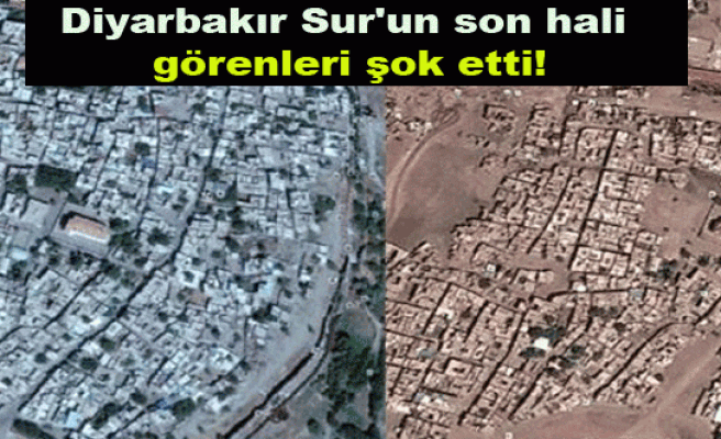 Diyarbakır Sur'un son hali görenleri şok etti!