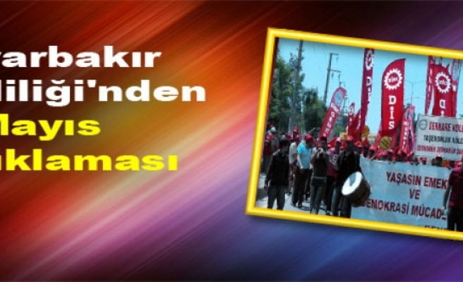 Diyarbakır Valiliği'nden 1 Mayıs Açıklaması