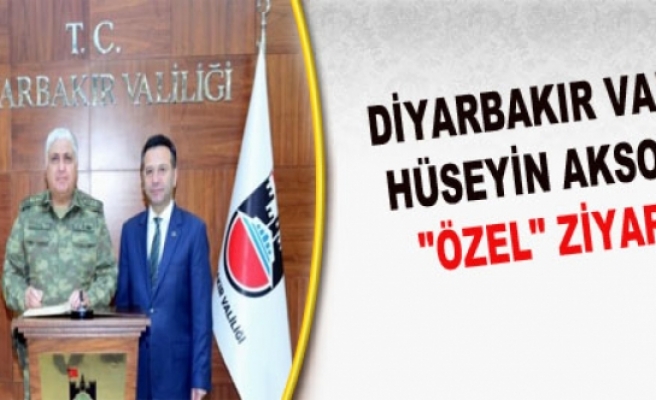 Diyarbakır ValisAksoy'a 'Özel' Ziyaret