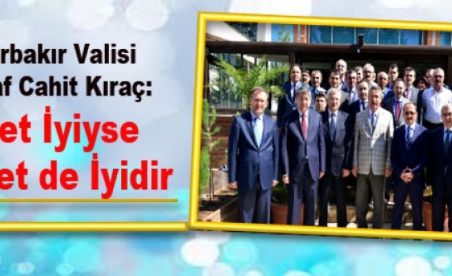 Diyarbakır Valisi Kıraç: Niyet İyiyse Akıbet de İyidir