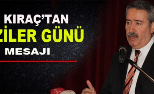 Diyarbakır Valisi Kıraç'tan Gaziler Günü Mesajı