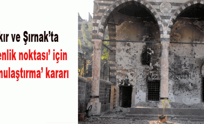 Diyarbakır ve Şırnak’ta ‘polis güvenlik noktası’ için ‘acele kamulaştırma’ kararı