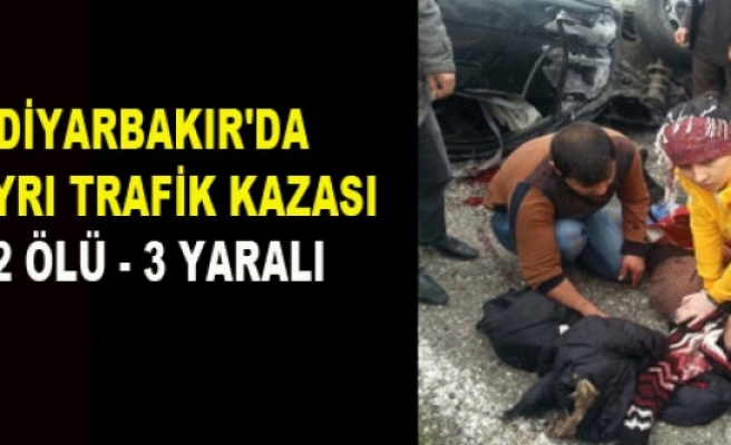 Diyarbakır'da 2 Ayrı Trafik Kazası: 2 Ölü, 3 Yaralı