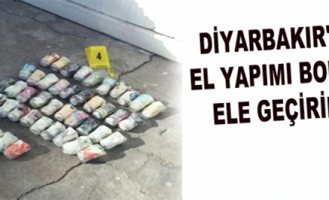 Diyarbakır'da 46 El Yapımı Bomba Ele Geçti