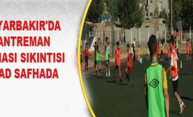 Diyarbakır'da Antrenman Sahası Sıkıntısı Had Safhada