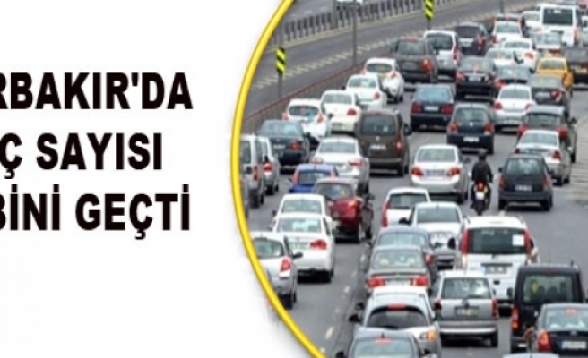 Diyarbakır'da Araç Sayısı 117 Bini Geçti