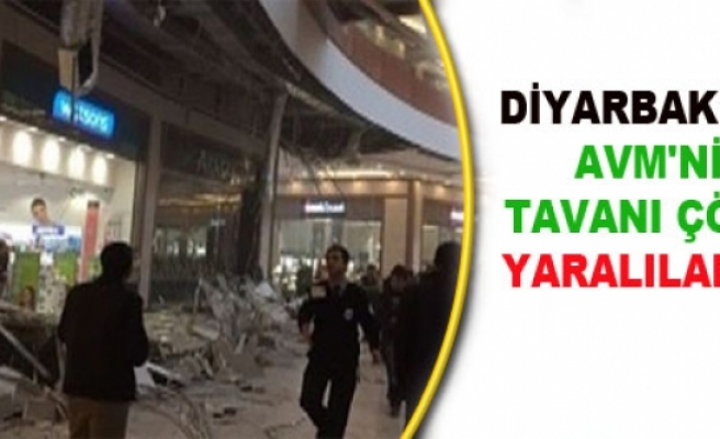 Diyarbakır'da AVM'nin Tavanı Çöktü: Yaralılar Var