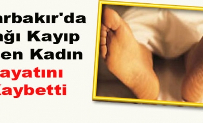 Diyarbakır'da Ayağı Kayıp Düşen Kadın Hayatını Kaybetti