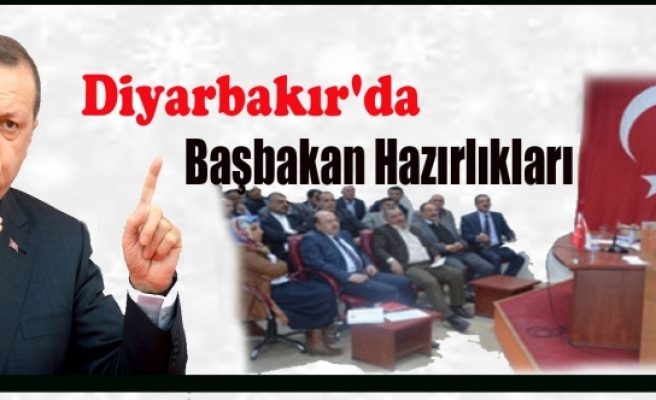 Diyarbakır'da Başbakan Hazırlıkları