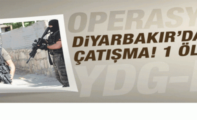 Diyarbakır'da çatışma! 1 YDG-H'li öldürüldü!