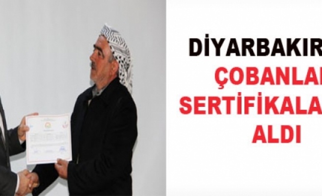 Diyarbakır'da Çobanlar Sertifikalarını Aldı