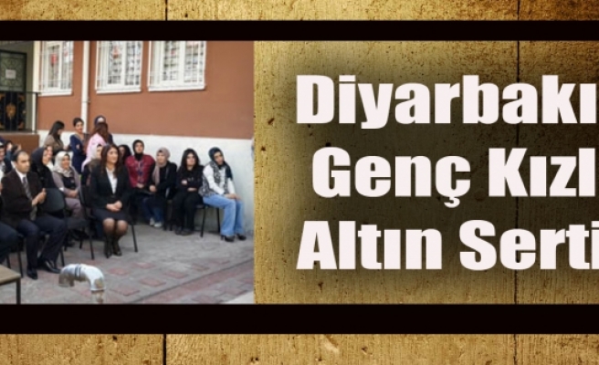Diyarbakır'da Genç Kızlara Altın Sertifika