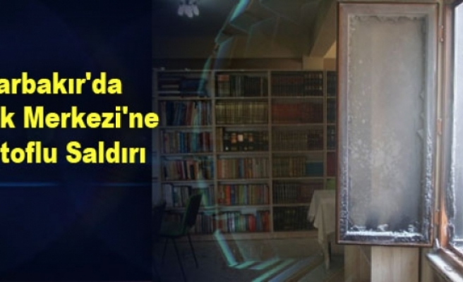 Diyarbakır'da Gençlik Merkezi'ne Molotoflu Saldırı
