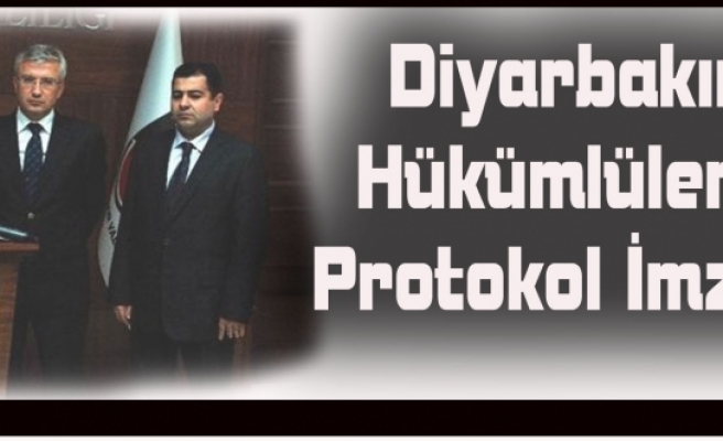 Diyarbakır'da Hükümlüler İçin Protokol İmzalandı