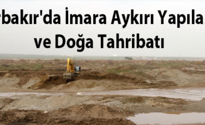 Diyarbakır'da İmara Aykırı Yapılaşma ve Doğa Tahribatı