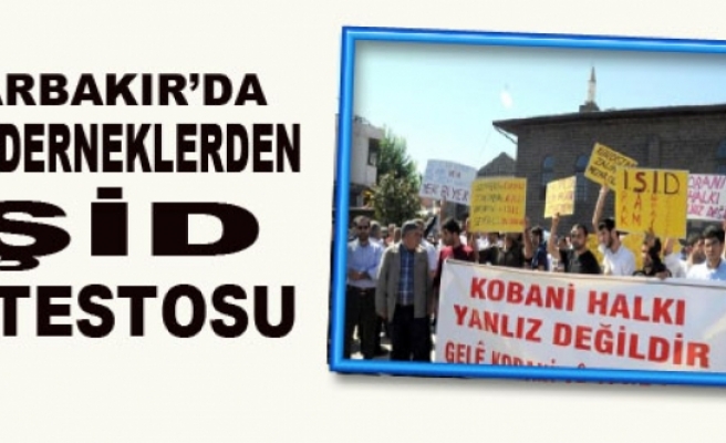 Diyarbakır'da İslami Derneklerden Işid Protestosu
