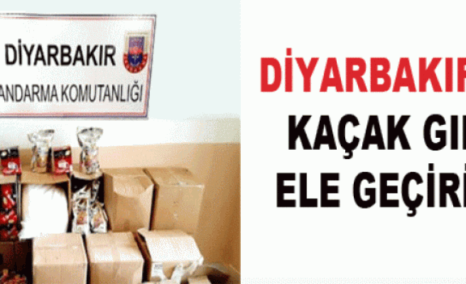 Diyarbakır'da Kaçak Gıda Ele Geçirildi