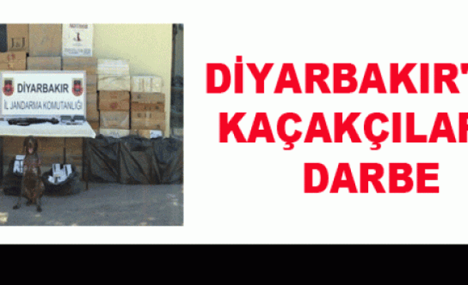 Diyarbakır'da Kaçakçılara Darbe