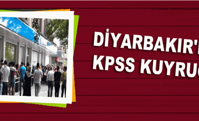 Diyarbakır'da KPSS Kuyruğu