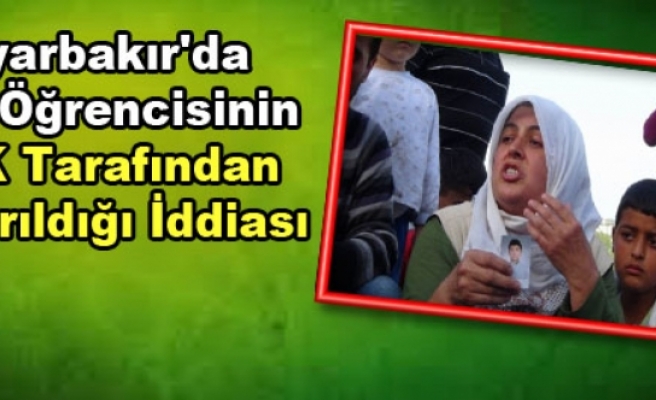Diyarbakır'da Lise Öğrencisinin PKK Tarafından Kaçırıldığı İddiası