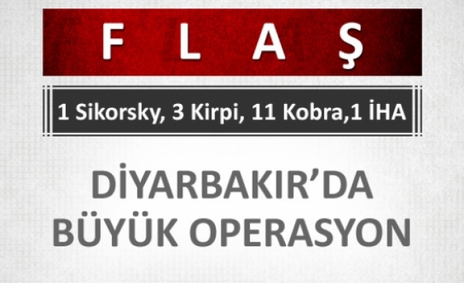 Diyarbakır'da Narko-Terör Operasyonu