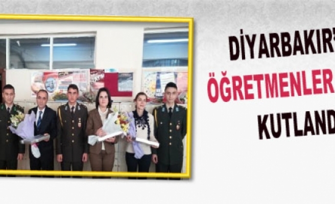 Diyarbakır'da Öğretmenler Günü Kutlandı