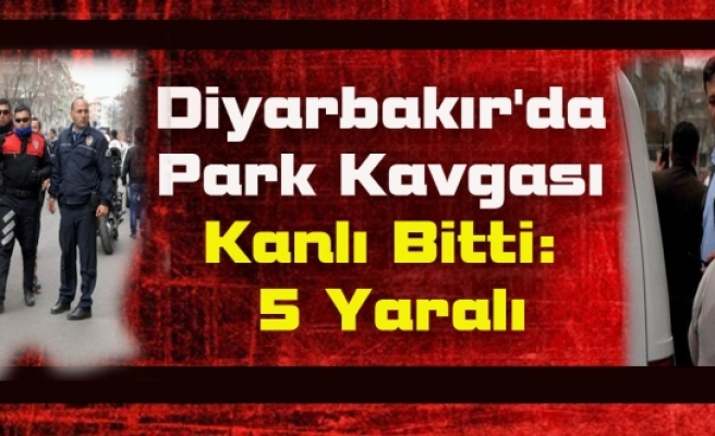 Diyarbakır'da Park Kavgası Kanlı Bitti: 5 Yaralı