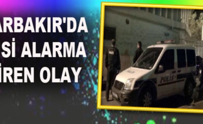 Diyarbakır'da Polisi Alarma Geçiren Olay