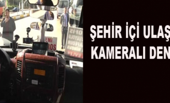 Diyarbakır'da Şehir İçi Ulaşımda Kameralı Denetim