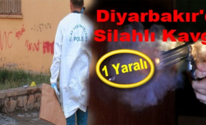 Diyarbakır'da Silahlı Satırlı Kavga: 1 Yaralı