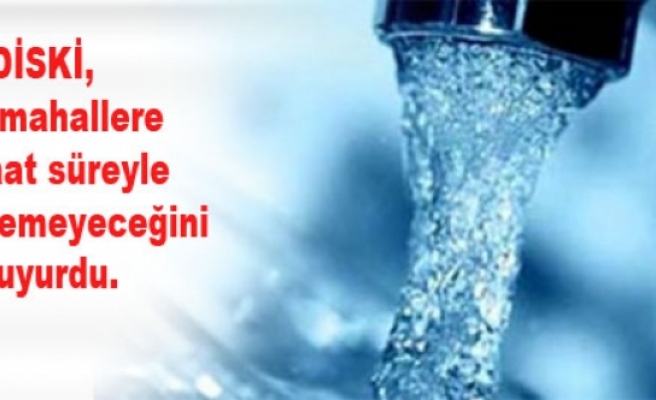 Diyarbakır'da Su Kesintisi