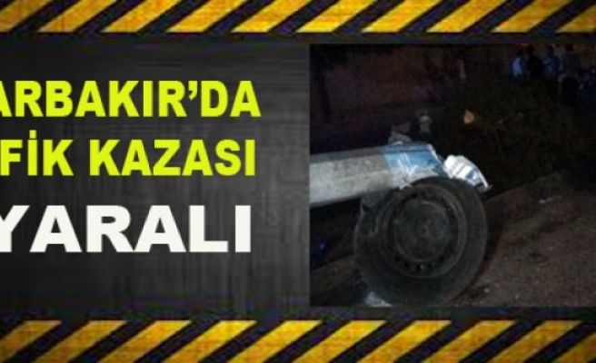 Diyarbakır'da Trafik Kazası: 1 Ağır Yaralı
