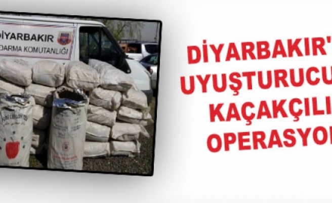Diyarbakır'da Uyuşturucu ve Kaçakçılık Operasyonu